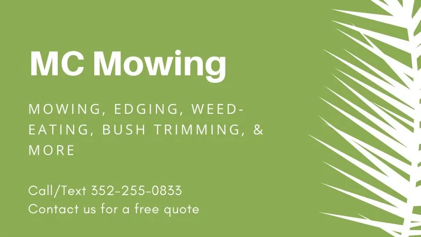 Reliable yard maintenance in Minneola, FL - MC Mowing