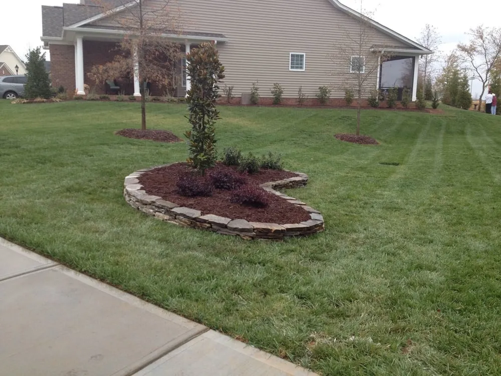 Trusted lawn mowing service for residential properties in Charlotte, NC by M&C Outdoor Living