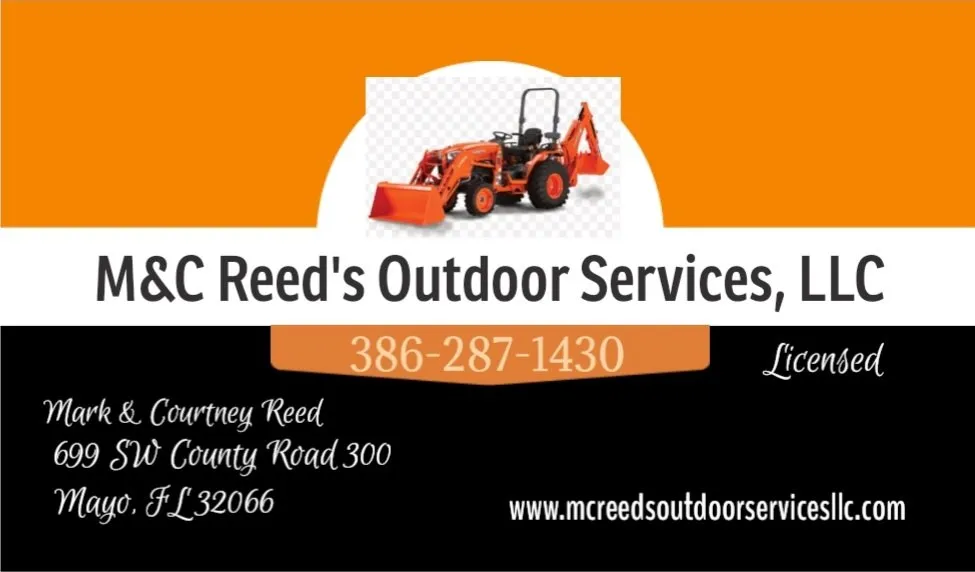 Professional yard maintenance in Mayo, FL by M&C Reed's Outdoor Services