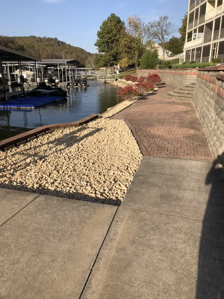 Custom residential landscaping for year-round maintenance in Camdenton, MO by Mc Service