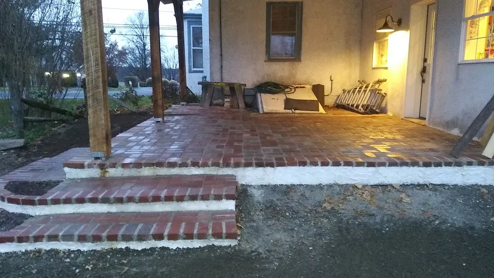 Custom landscape installation in Pottstown, PA - MC Squared