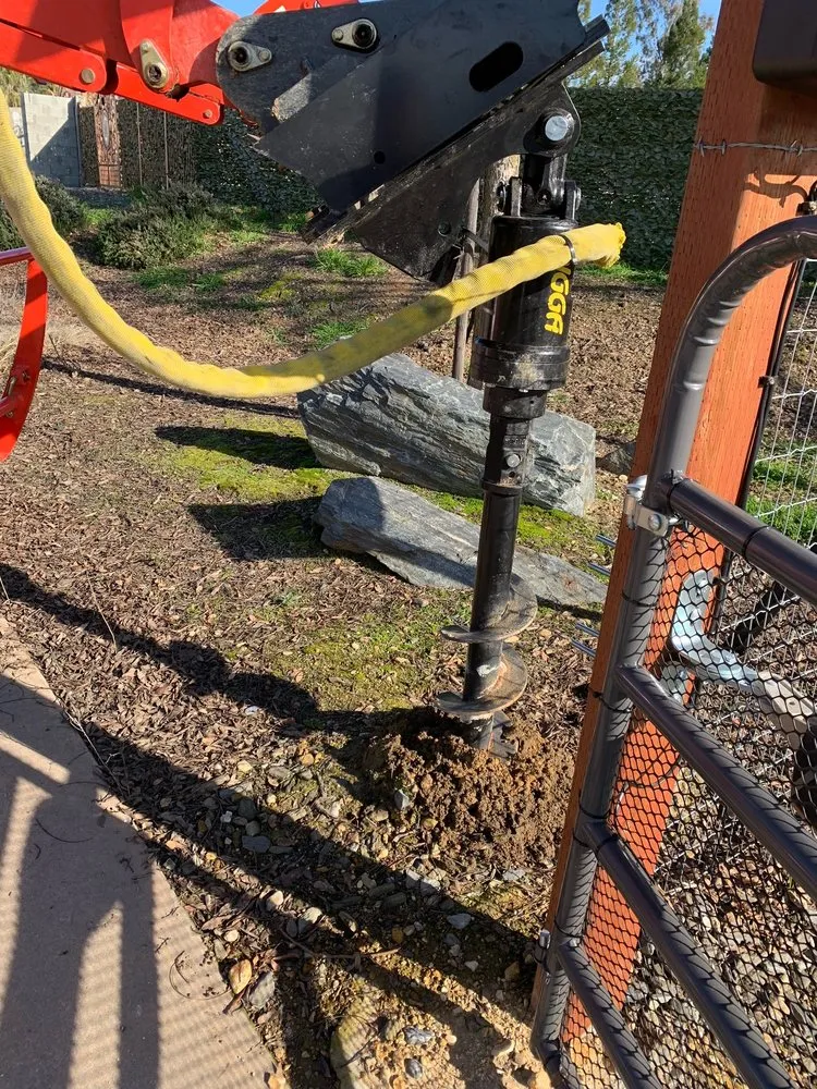 Professional residential landscaping with custom design in Valley Springs, CA by M&C Tractor and Trailer Services