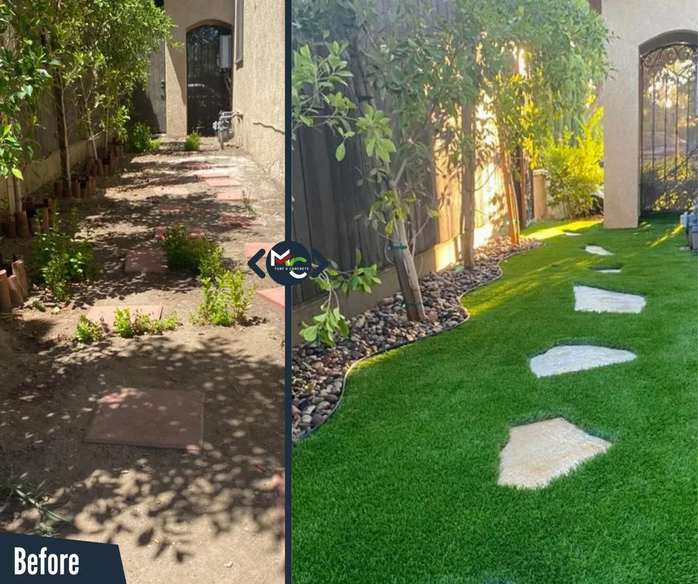 Trusted yard cleanup service experts serving Ontario, CA - MC Turf and Concrete