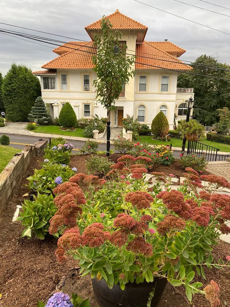 Custom landscape installation for outdoor upgrades in Yonkers, NY by M.Carbillano Landscaping