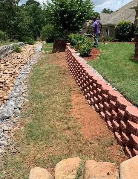 Professional landscaping services for residential properties in Mcdonough, GA by MCB Landscaping & Concrete Services