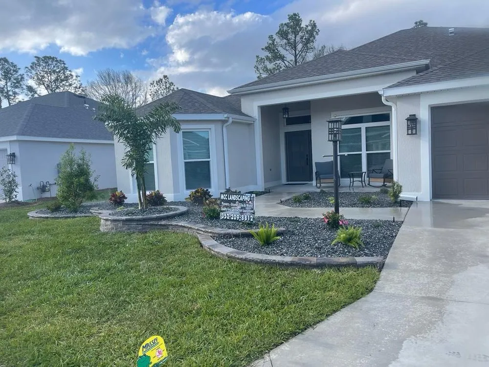 Trusted landscape installation with custom design in Summerfield, FL by MCC Landscaping