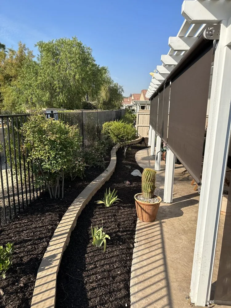 Custom yard cleanup service in Murrieta, CA by McCabe's Landscape Construction