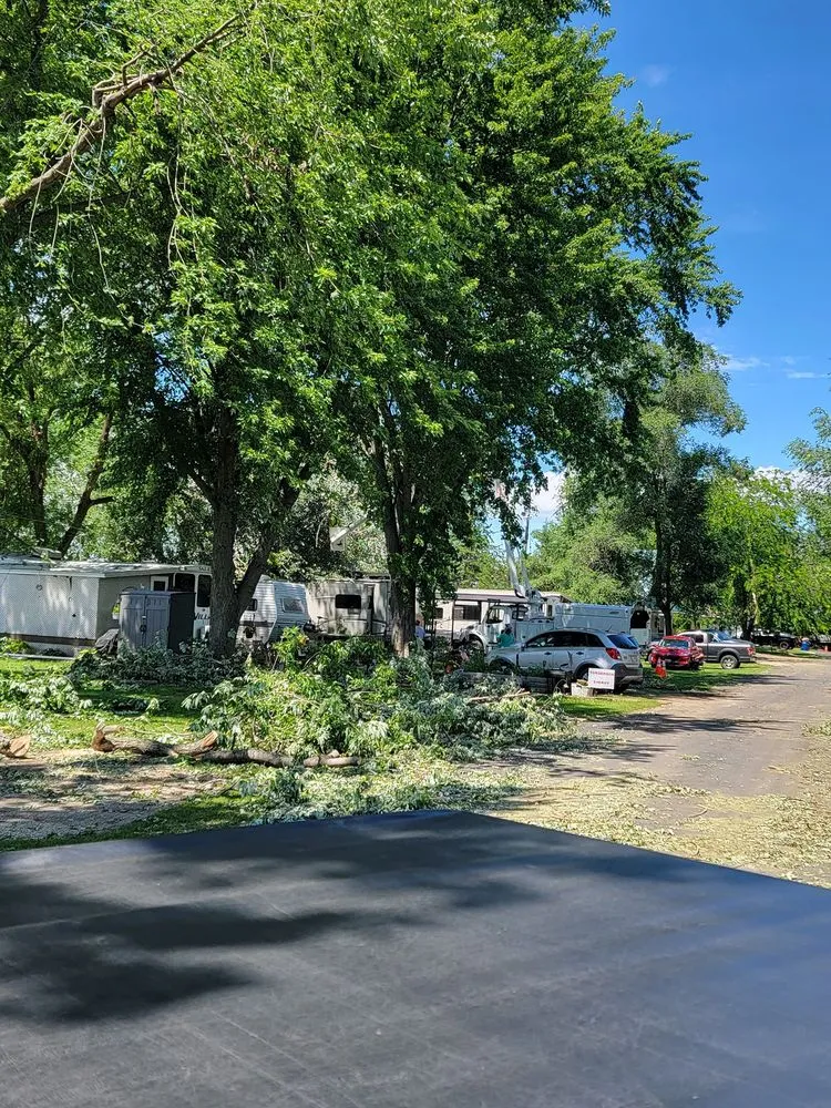 Professional lawn mowing service for residential properties in Somerset, WI by McCallie's