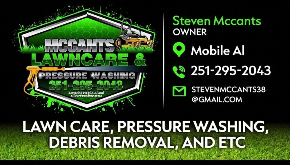 Custom landscaping services experts serving Mobile, AL - Mccants Lawncare & Power Washing