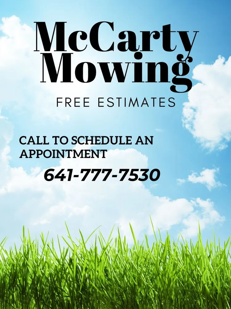 Local lawn mowing service for residential properties across Ottumwa, IA - McCarty Mowing