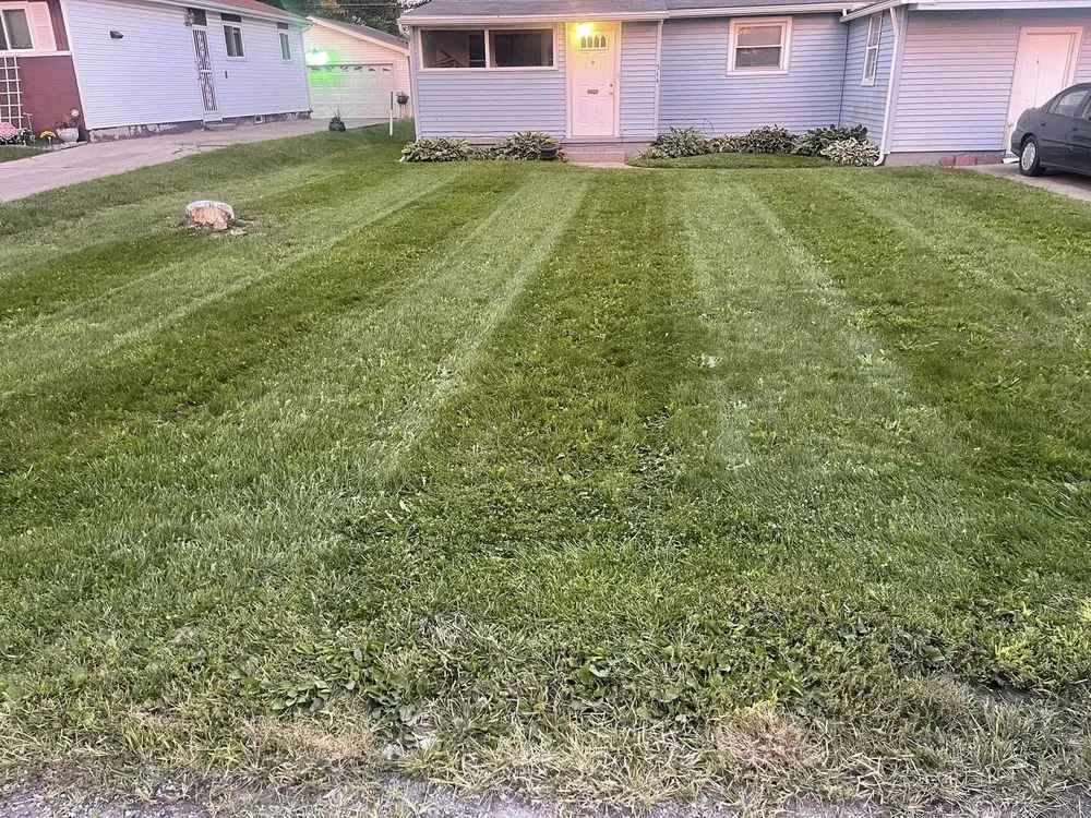 Reliable lawn mowing service in Bay City, MI by McCaskey & Sons Lawn Service