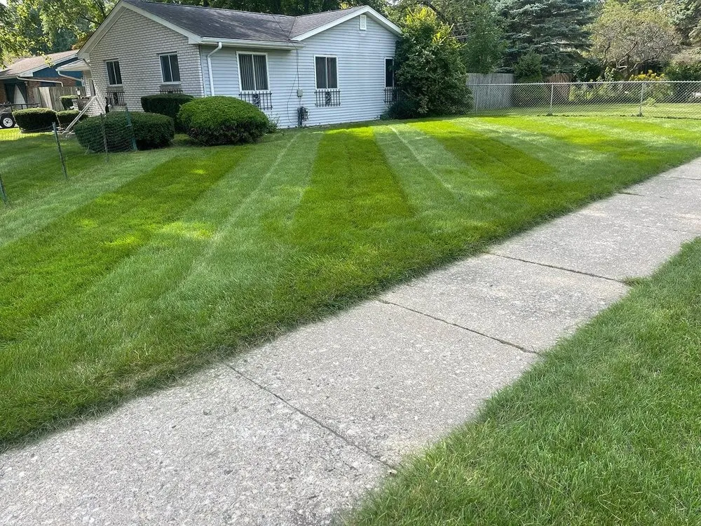 Professional landscape design with custom design in Bay City, MI by McCaskey & Sons Lawn Service