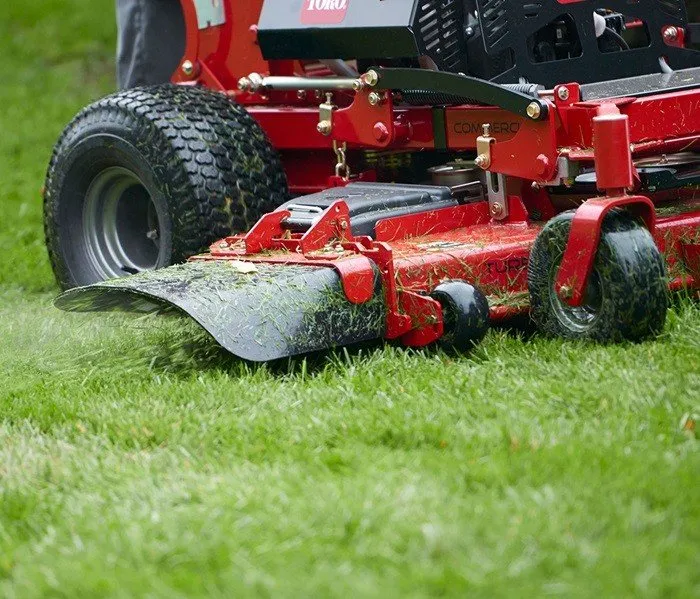 Reliable lawn mowing service for homes in Dennison, OH by McClintock Lawn and Landscape