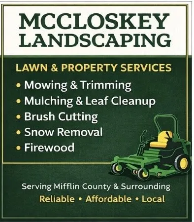 Custom landscape installation in Milroy, PA - McCloskey landscaping