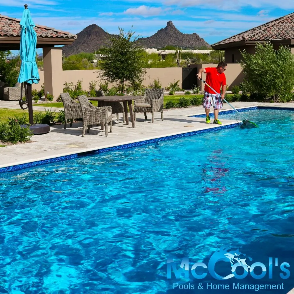 Expert landscape design for residential properties in Cave Creek, AZ by McCools Pools & Company