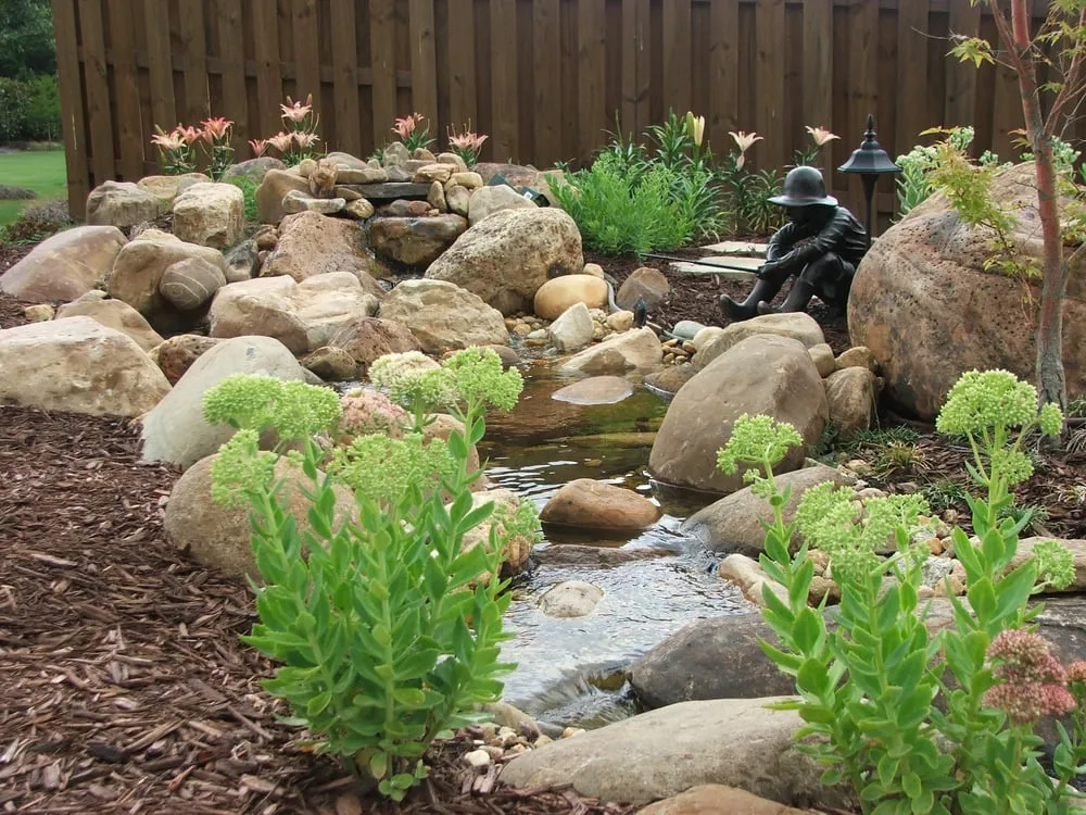 Local lawn mowing service with custom design in North Augusta, SC by McCormick Landscaping