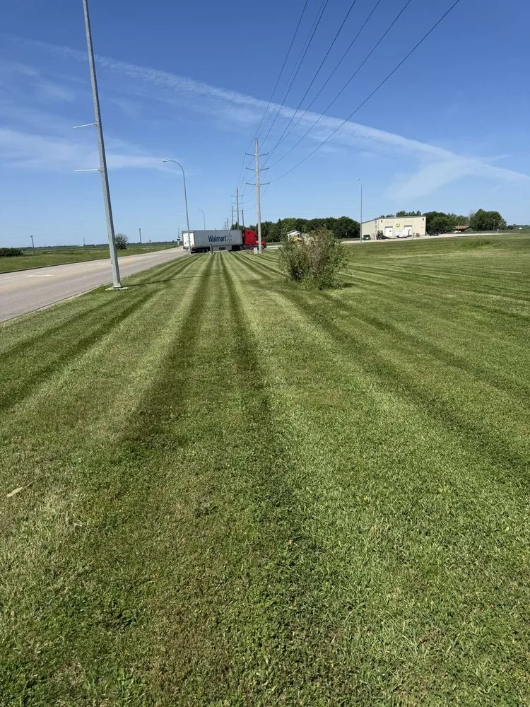 Professional garden landscaping for outdoor upgrades in Richville, MN by McCoy's Lawn Care Service