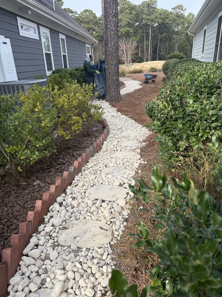 Local landscape installation in Southern Pines, NC - McCrimmon Landscaping & Grading