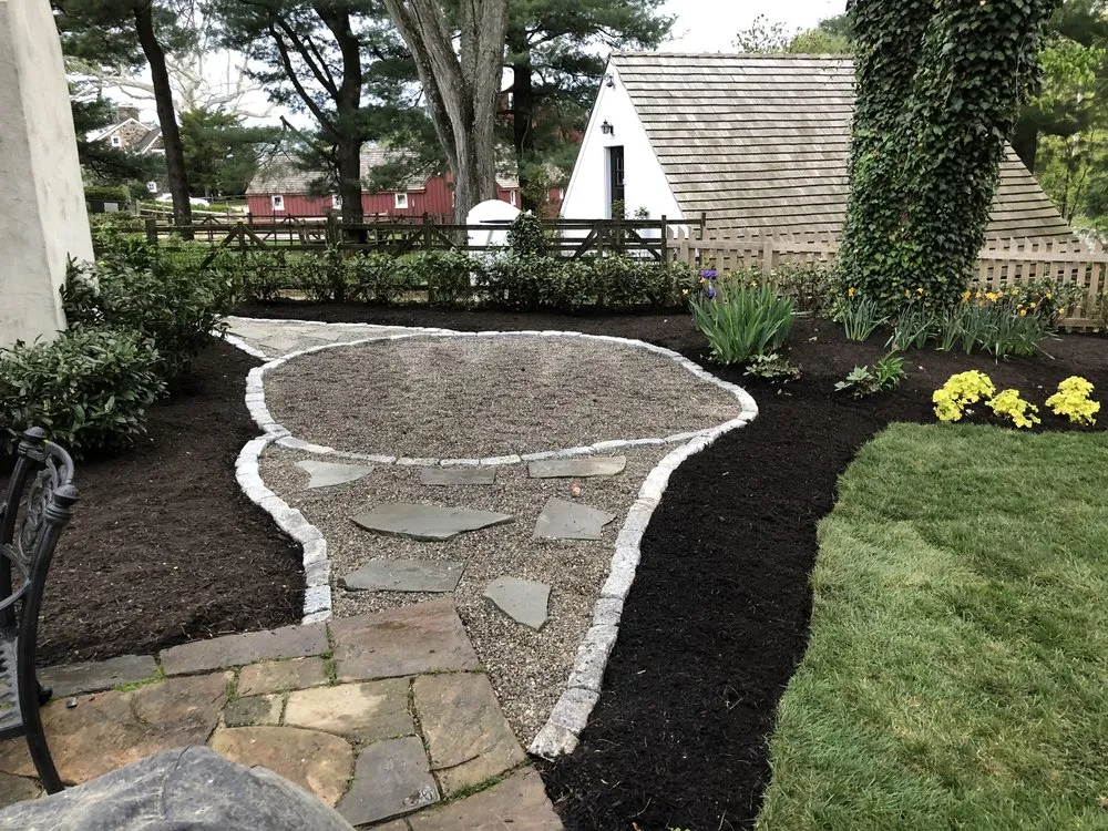 Expert garden landscaping in West Chester, PA - McCullough's Property Maintenance
