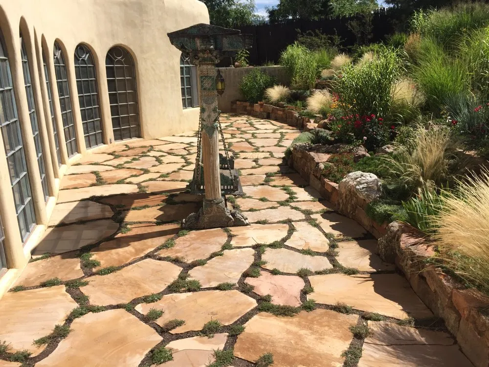 Custom residential landscaping in Santa Fe, NM - McCumber Fine Gardens
