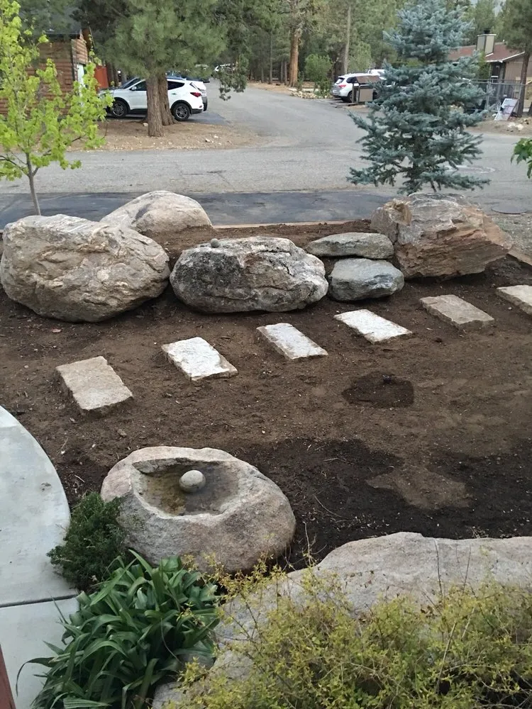 Affordable landscaping services in Big Bear Lake, CA by McDonald Construction