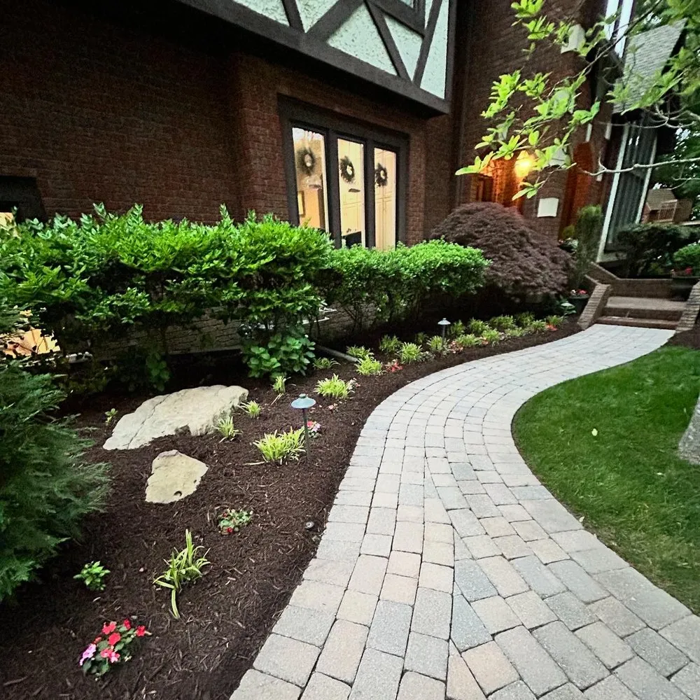 Professional landscape design for residential properties in Virginia Beach, VA by Mcdonald Group Landscaping Company