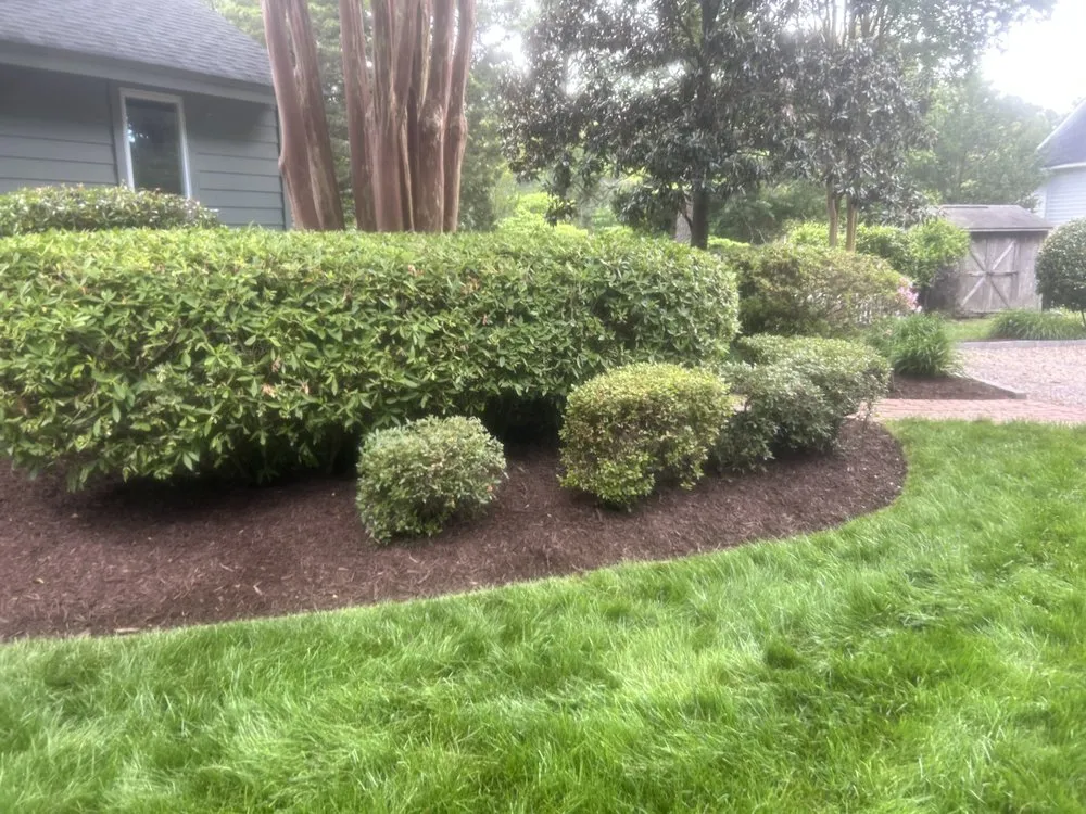 Top-rated outdoor landscaping with custom design in Virginia Beach, VA by Mcdonald Group Landscaping Company