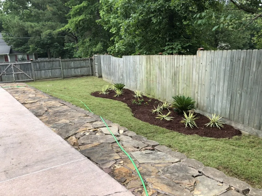 Custom yard maintenance in Starkville, MS by McDonald Landscape
