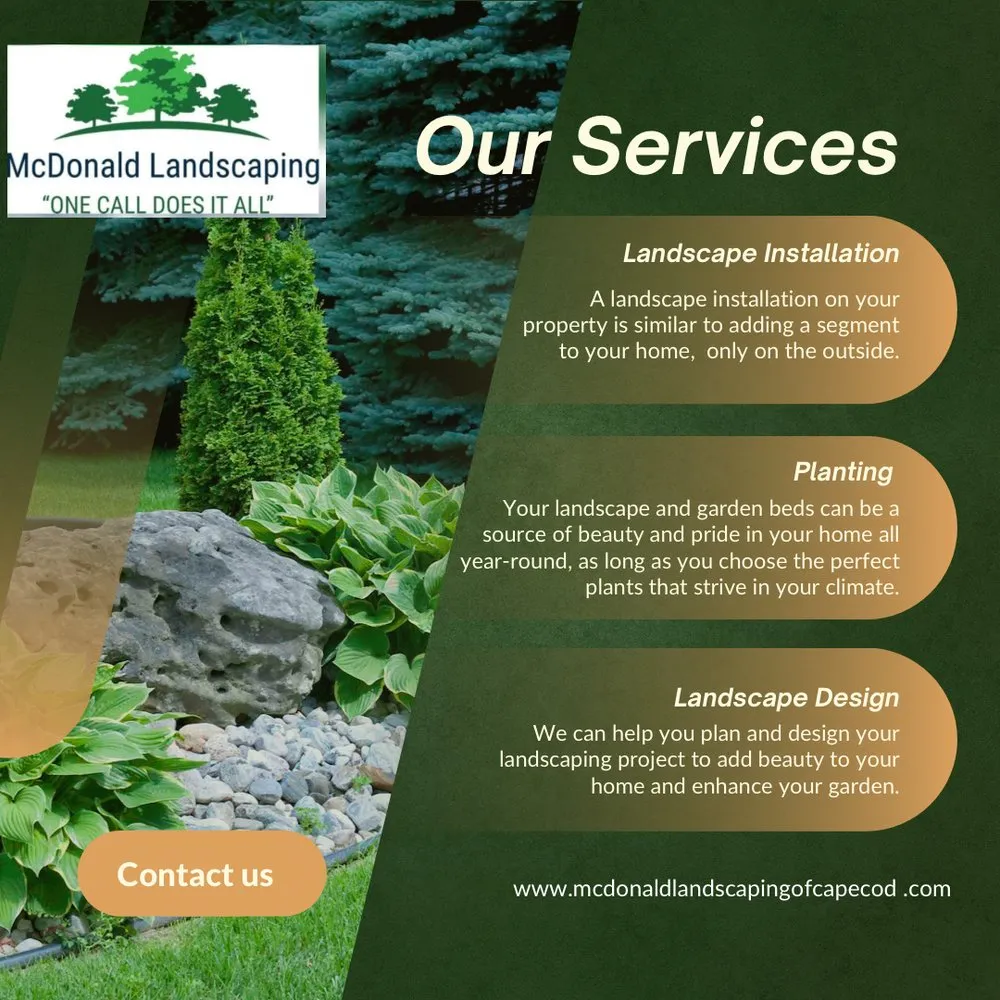 Top-rated landscape installation for homes in Chatham, MA by McDonald Landscaping Group