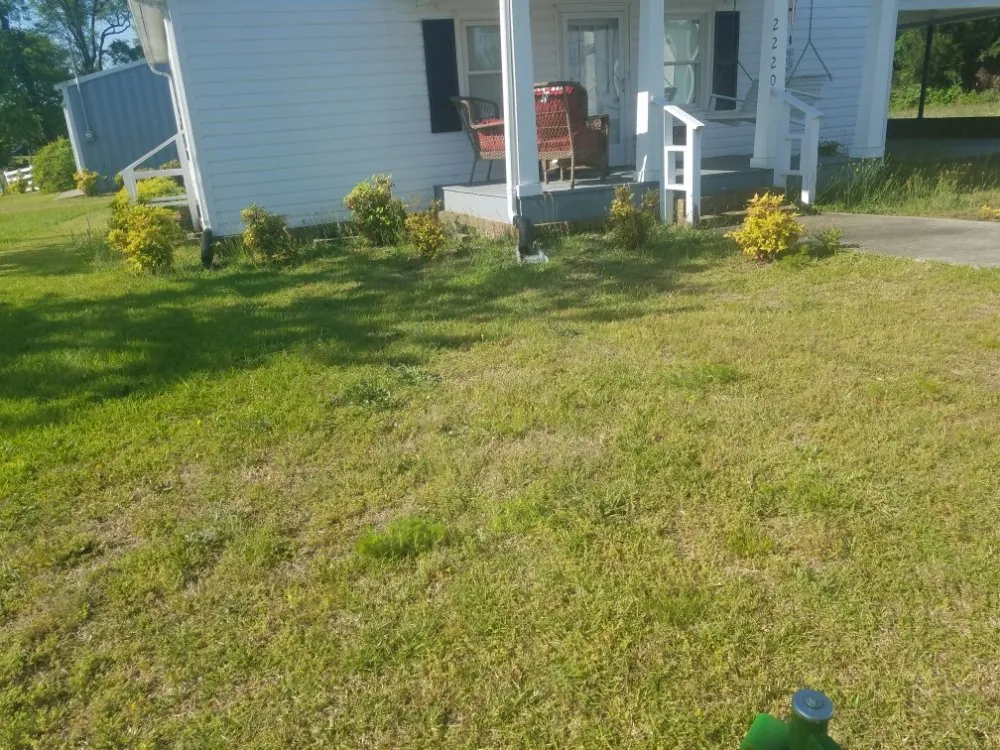 Custom landscaping services for residential properties in Eastover, NC by McDonald's Lawncare