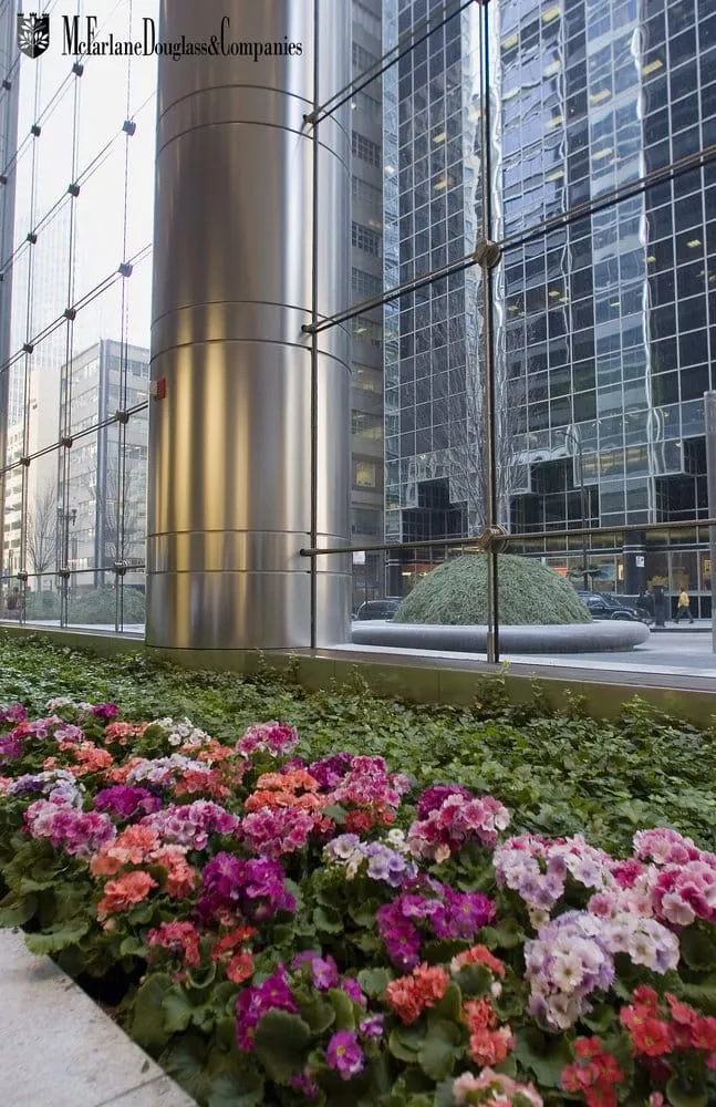 Custom outdoor landscaping for residential properties in Burr Ridge, IL by McFarlane Douglass and Companies