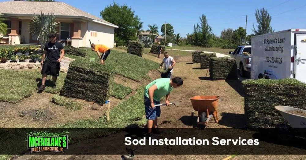 Trusted landscape installation for outdoor upgrades in Cape Coral, FL by McFarlane's Lawn & Landscaping