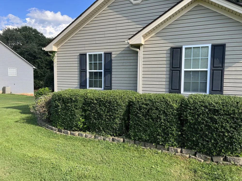 Custom lawn mowing service in Greer, SC by McGee Outdoors