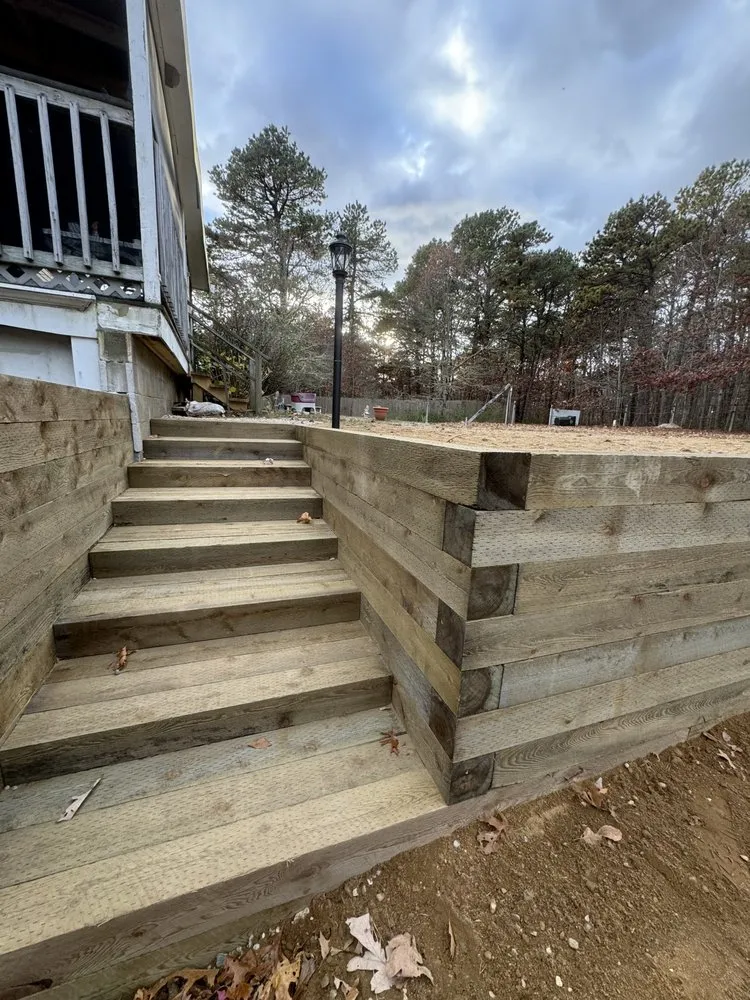 Affordable outdoor landscaping for beautiful yards in Harwich, MA by McGrath Landscape Contractors