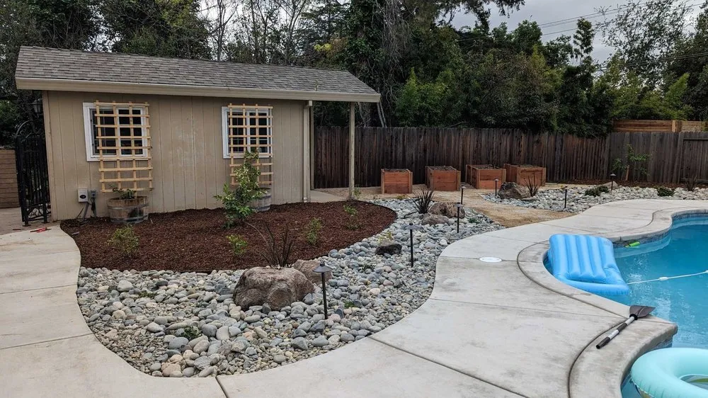Affordable landscape installation in Orangevale, CA - McGuire Earth Works
