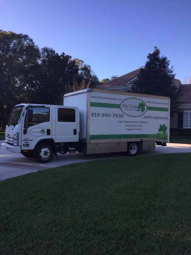 Affordable lawn mowing service in Land O Lakes, FL - McGuire's Beautiful Outdoors