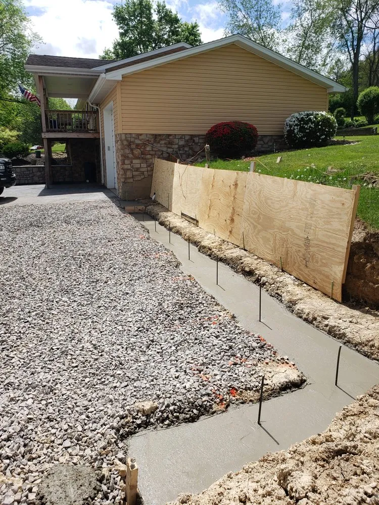 Local yard cleanup service with custom design in Blairsville, PA by Mcintire Construction