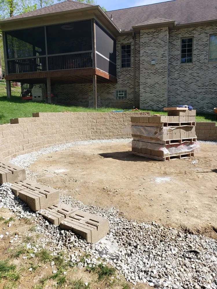 Affordable outdoor landscaping near you in Blairsville, PA by Mcintire Construction