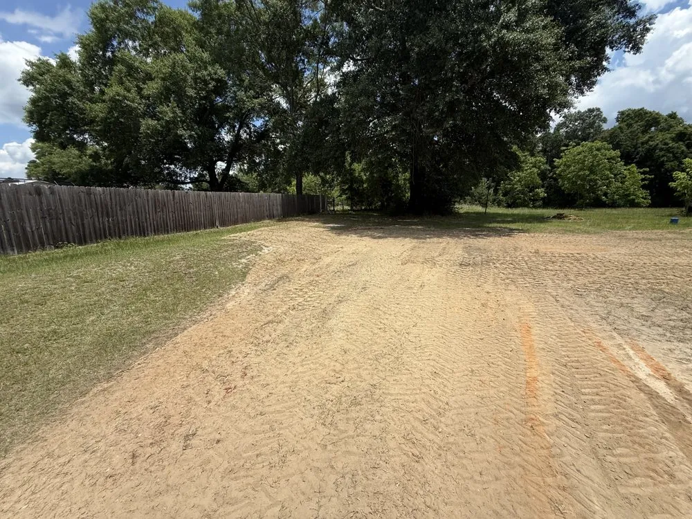 Affordable outdoor landscaping with custom design in Andalusia, AL by McIntyre Excavating