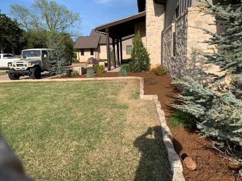 Professional outdoor landscaping in Oklahoma City, OK by Mcj Landscaping