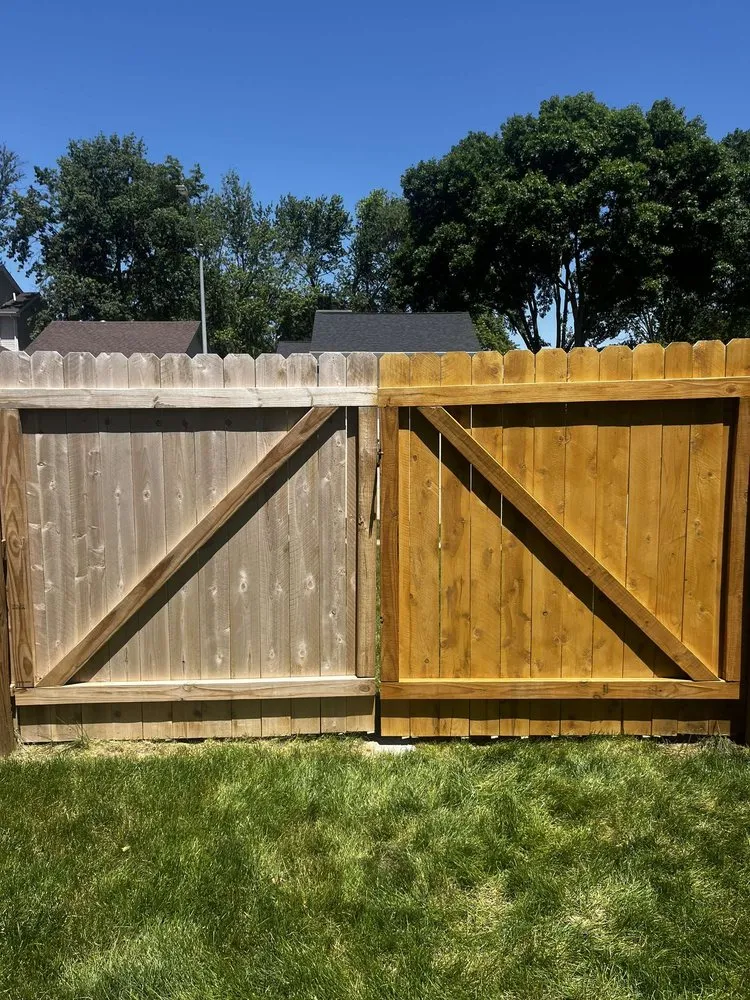 Custom outdoor landscaping with custom design in Pleasant Hill, IA by McKee Mow