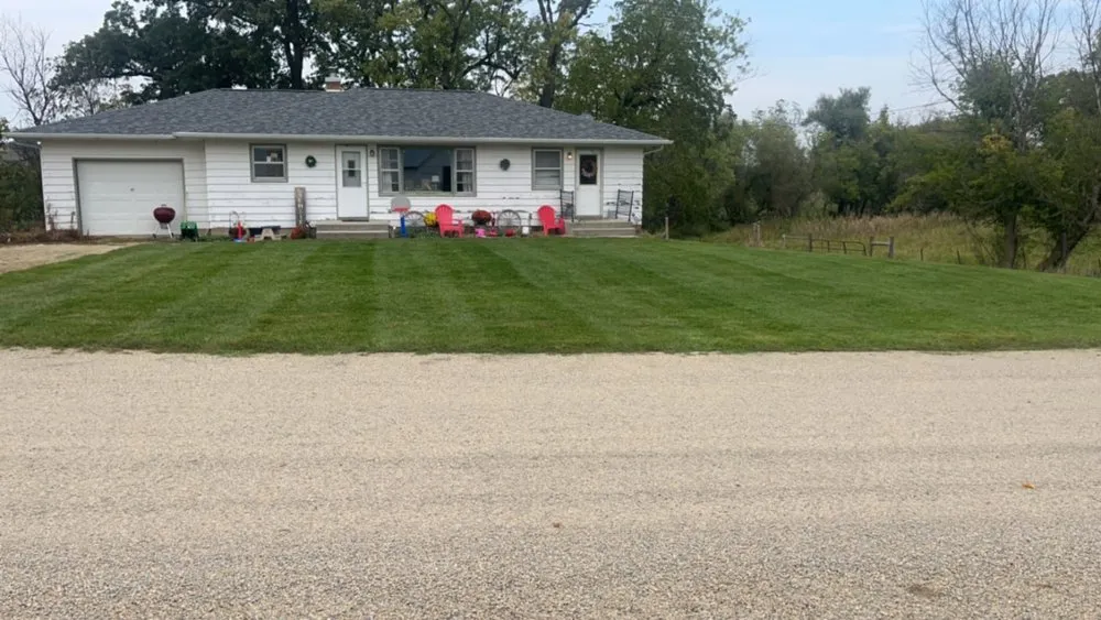 Professional outdoor landscaping for homes in Blanchardville, WI by Mckeon Landscape Services