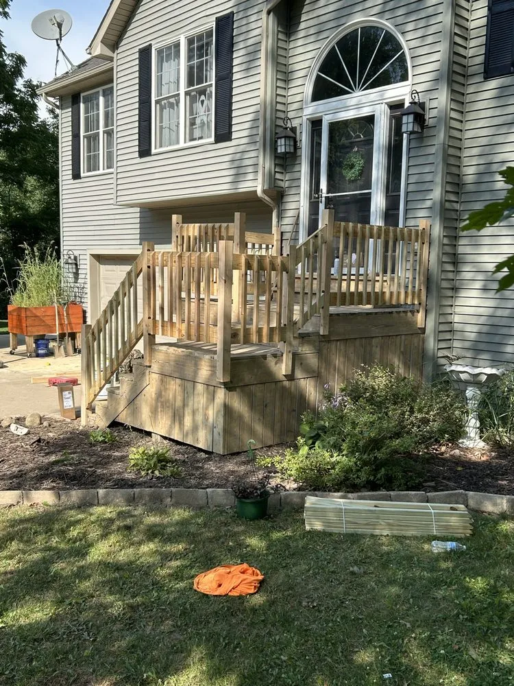Custom yard cleanup service for year-round maintenance in Hillsdale, MI by Mckibbins Outdoor Specialist