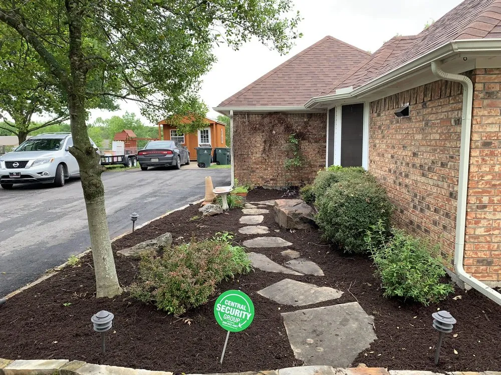 Custom landscape design for year-round maintenance in McKinney, TX by Mckinney landscaping & Tree service