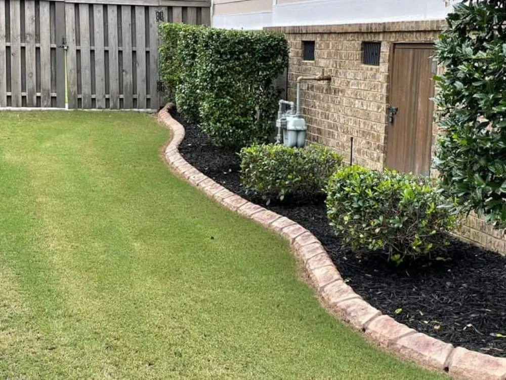 Professional garden landscaping with custom design in LaGrange, GA by Mckiver Lawn Care & Home repairs