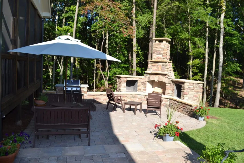 Top-rated lawn mowing service for year-round maintenance in Garner, NC by Mclamb's Landscaping