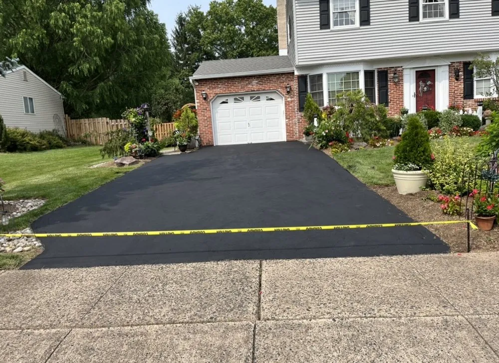 Professional yard cleanup service for residential properties in Chalfont, PA by McLaughlin Contracting