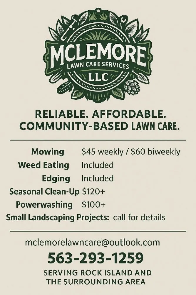 Local outdoor landscaping for homes in Rock Island, IL by Mclemore Lawn Care Services