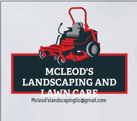 MCLEOD'S Landscaping And Lawn Care Logo