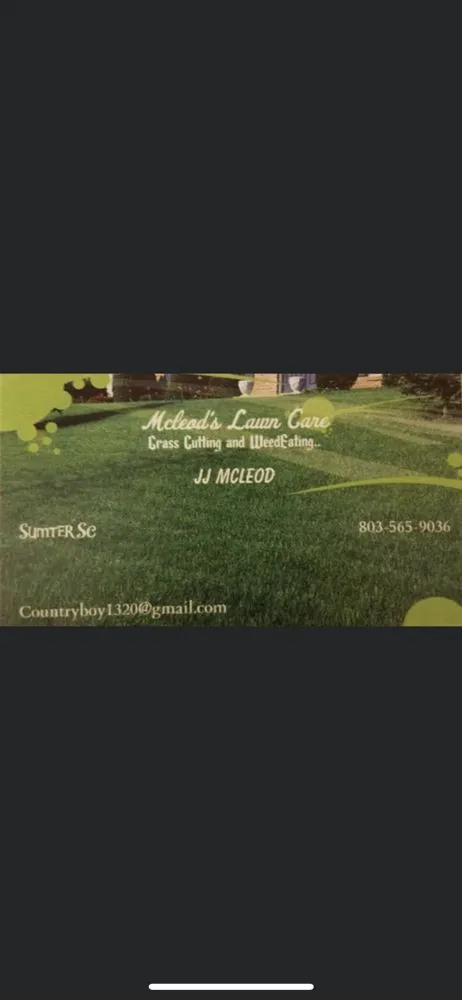 Local lawn care service experts serving Sumter, SC - Mcleod’s lawn care